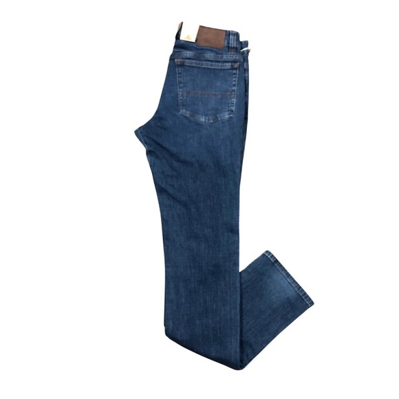 Prana Hillgard Slim Jeans Mens 28x32 Tapered Leg 5 Pocket Med Ozone Wash Denim - Picture 1 of 15